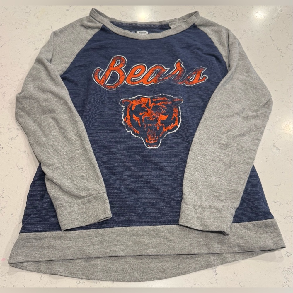 NFL TEAM APPAREL Womens Sweatshirt Bears Size Small